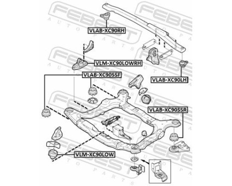 Montage, axle beam, Image 2
