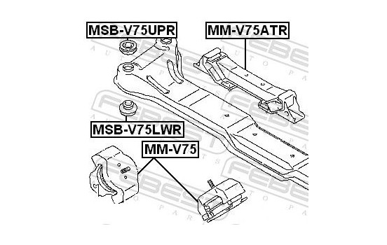 Montage, axle beam, Image 2