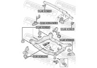 Montage, axle beam