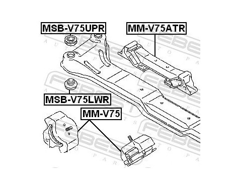 Montage, axle beam