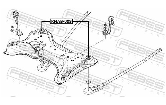 Mounting, axle beam, Image 2