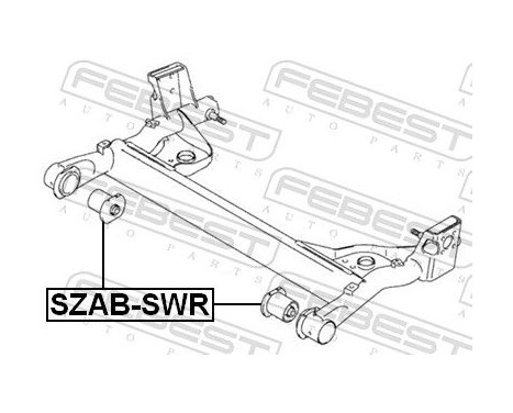 Mounting, axle beam, Image 2
