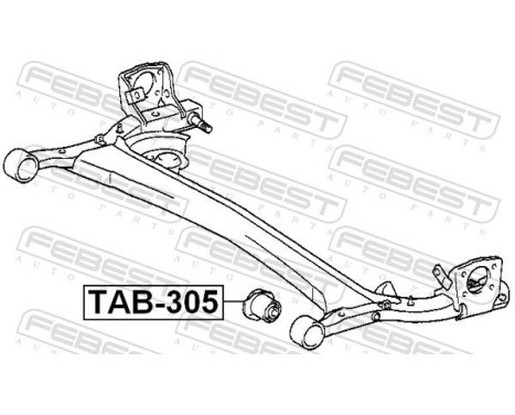 Montage, axle beam, Image 2