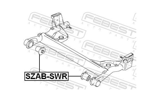 Mount, axle beam, Image 2