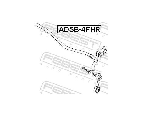 Bearing Bush, stabiliser, Image 2