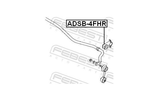 Bearing Bush, stabiliser, Image 2