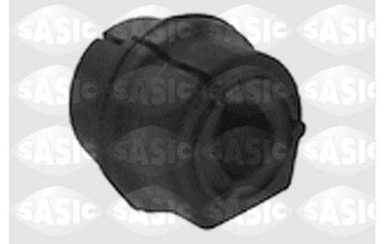 Stabilizer bearing on control arm