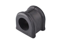 Stabilizer bearing on control arm