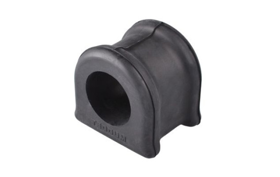 Stabilizer bearing on control arm