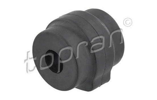 Stabilizer bearing on control arm