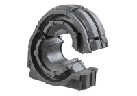 Stabilizer bearing on control arm