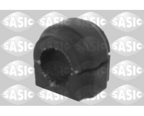 Stabilizer bearing on control arm