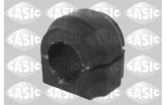 Stabilizer bearing on control arm