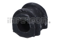 Stabilizer bearing on control arm