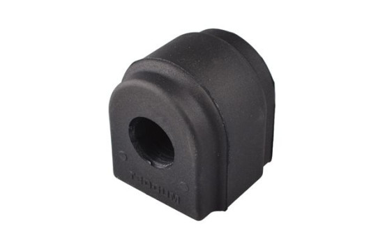 Stabilizer bearing on control arm