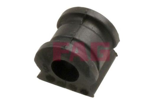 Stabilizer bearing on control arm