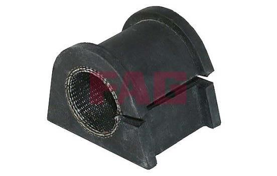 Stabilizer bearing on control arm