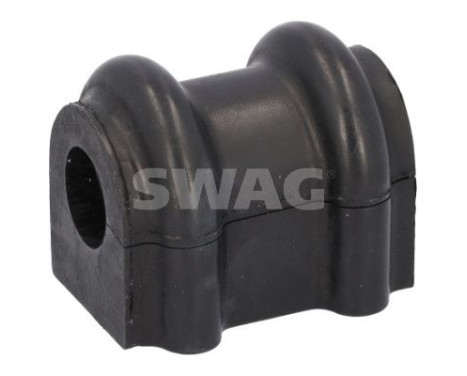 Stabilizer bearing on control arm