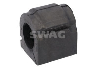 Stabilizer bearing on control arm