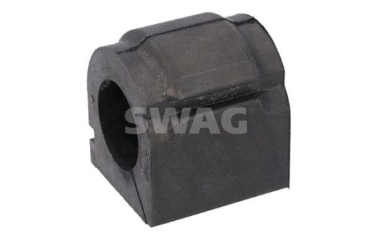 Stabilizer bearing on control arm