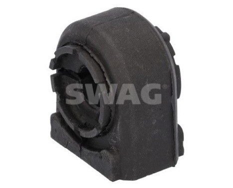 Stabilizer bearing on control arm