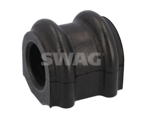 Stabilizer bearing on control arm