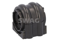 Stabilizer bearing on control arm