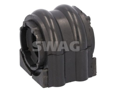 Stabilizer bearing on control arm