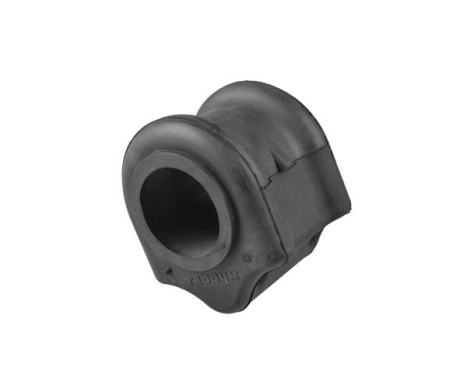 Stabilizer bearing on control arm