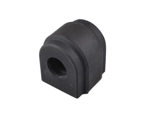 Stabilizer bearing on control arm