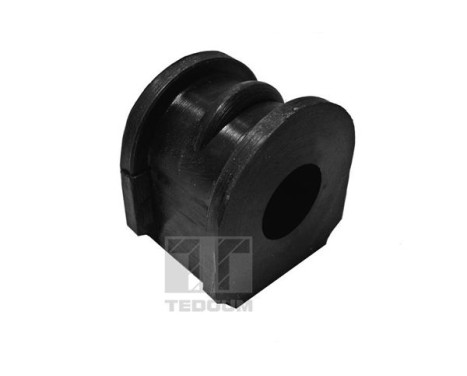 Stabilizer bearing on control arm