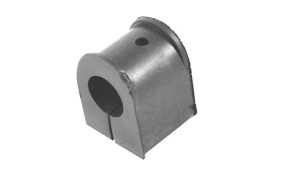 Stabilizer bearing on control arm