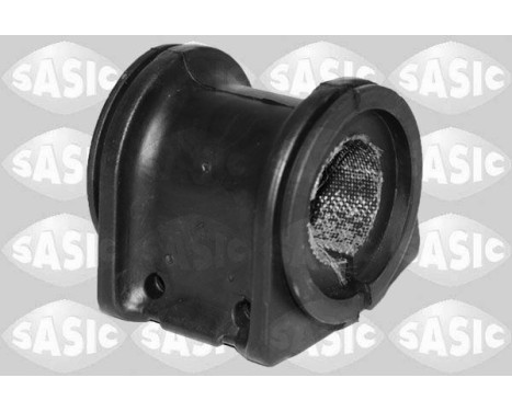 Stabilizer bearing on control arm