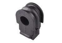 Stabilizer bearing on control arm