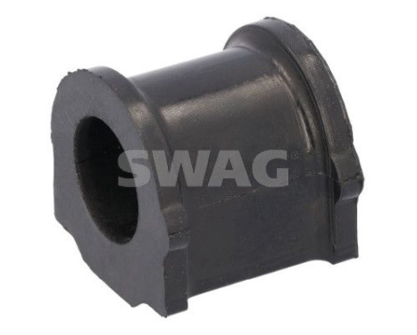 Stabilizer bearing on control arm