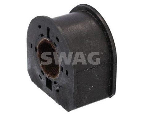 Stabilizer bearing on control arm