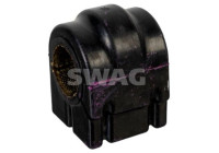 Stabilizer bearing on control arm