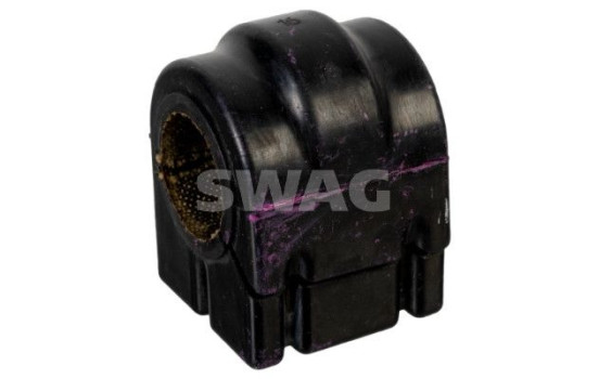 Stabilizer bearing on control arm