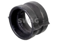 Stabilizer bearing on control arm