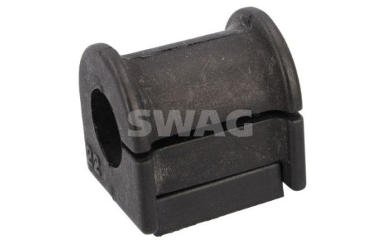 Stabilizer bearing on control arm