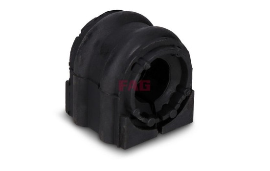 Stabilizer bearing on control arm