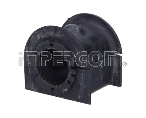 Stabilizer bearing on control arm