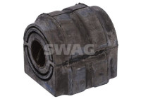 Stabilizer bearing on control arm