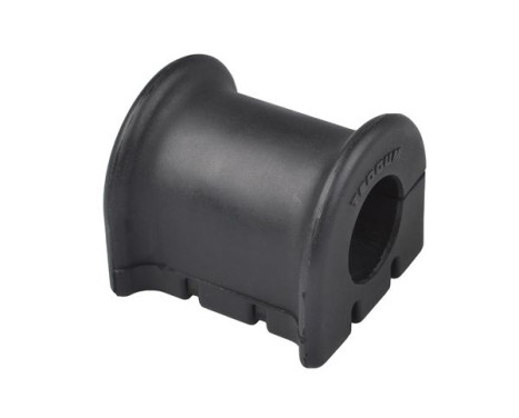 Stabilizer bearing on control arm