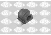 Stabilizer bearing on control arm