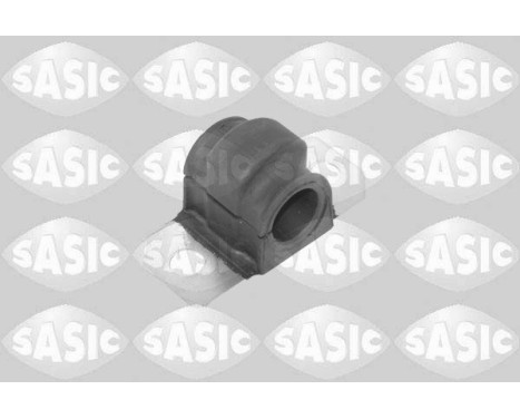 Stabilizer bearing on control arm