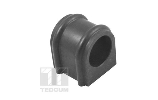 Stabilizer bearing on control arm