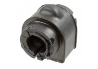 Stabilizer bearing on support arm