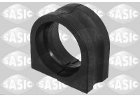 Stabilizer bearing on wishbone