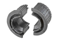 Stabilizer bearing on wishbone